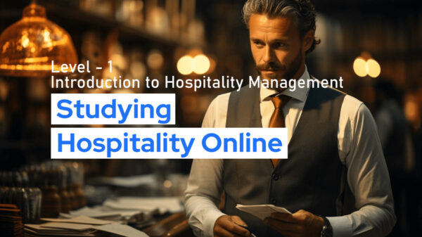 Study Hospitality Online: Level 1